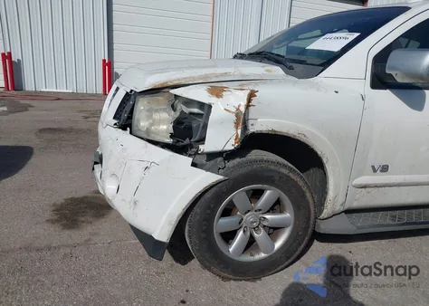 2008 Nissan Armada Se z USA, uszkodzony, nr VIN 5N1AA08D18N600397